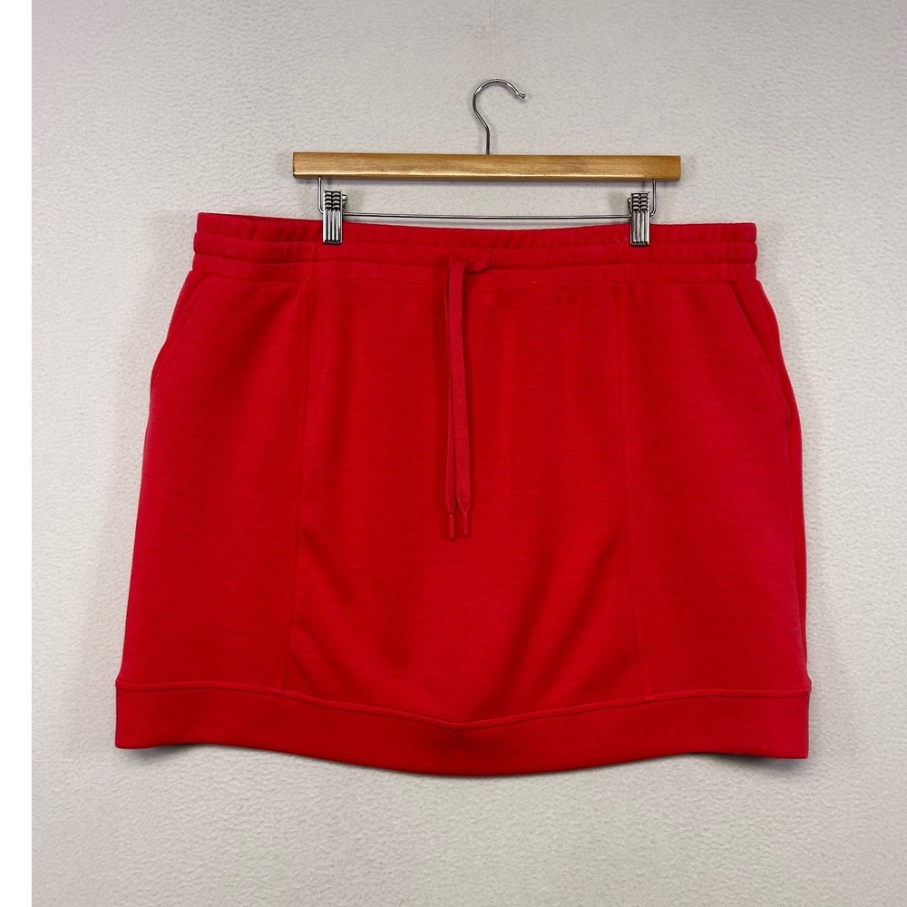 Athleisure Casual Crown & Ivy Womens XXL Red Skort